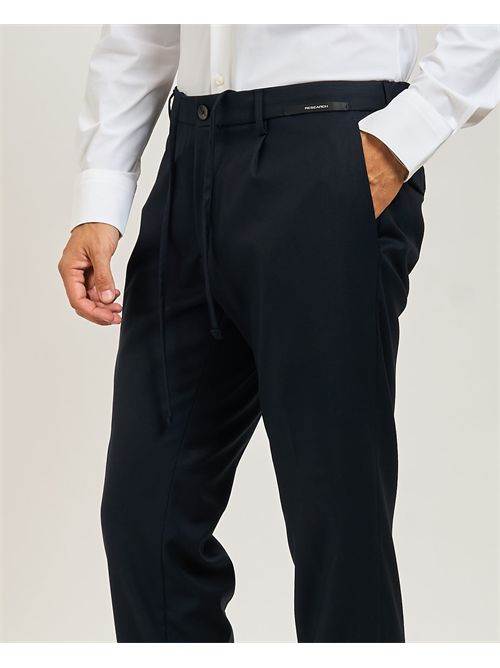 Michael Coal trousers with pleats and braces MICHAEL COAL | MCDEN3616016